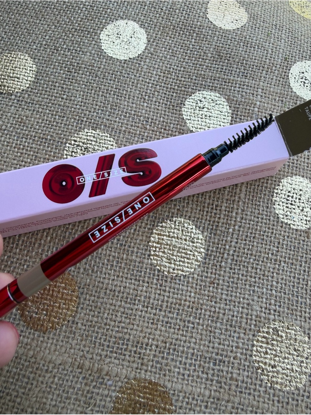 One/Size  BrowKiki Micro Brow Defining Pencil 02 Taupe .002 oz. NIB
